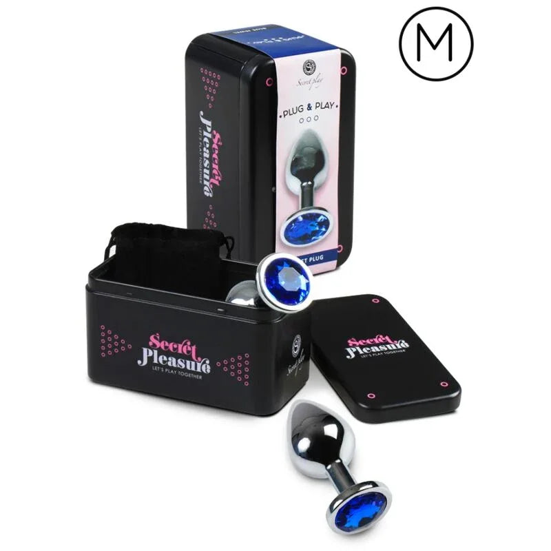 SECRETPLAY - PLUG ANAL BLEU M - Incandessens