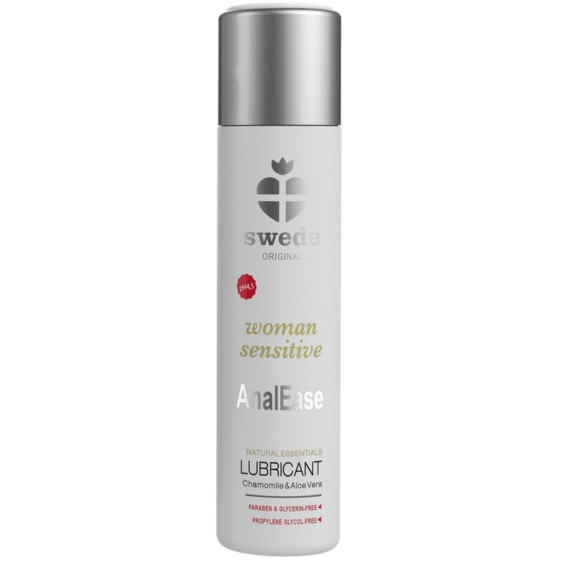 SWEDE - WOMAN SENSITIVE ANAL EASE À BASE D'EAU 60 ML