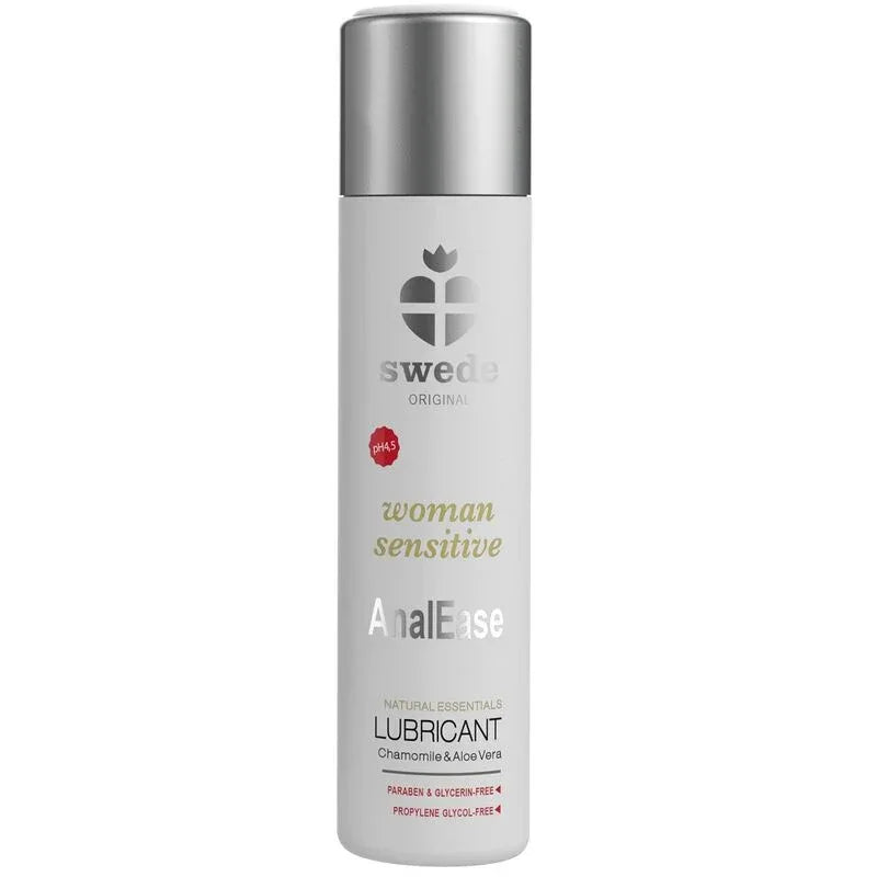 SWEDE - WOMAN SENSITIVE ANAL EASE À BASE D'EAU 60 ML - Incandessens
