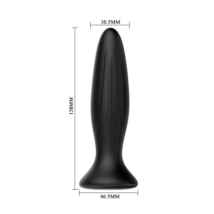 MR PLAY - PLUG ANAL VIBRANT NOIR RECHARGEABLE