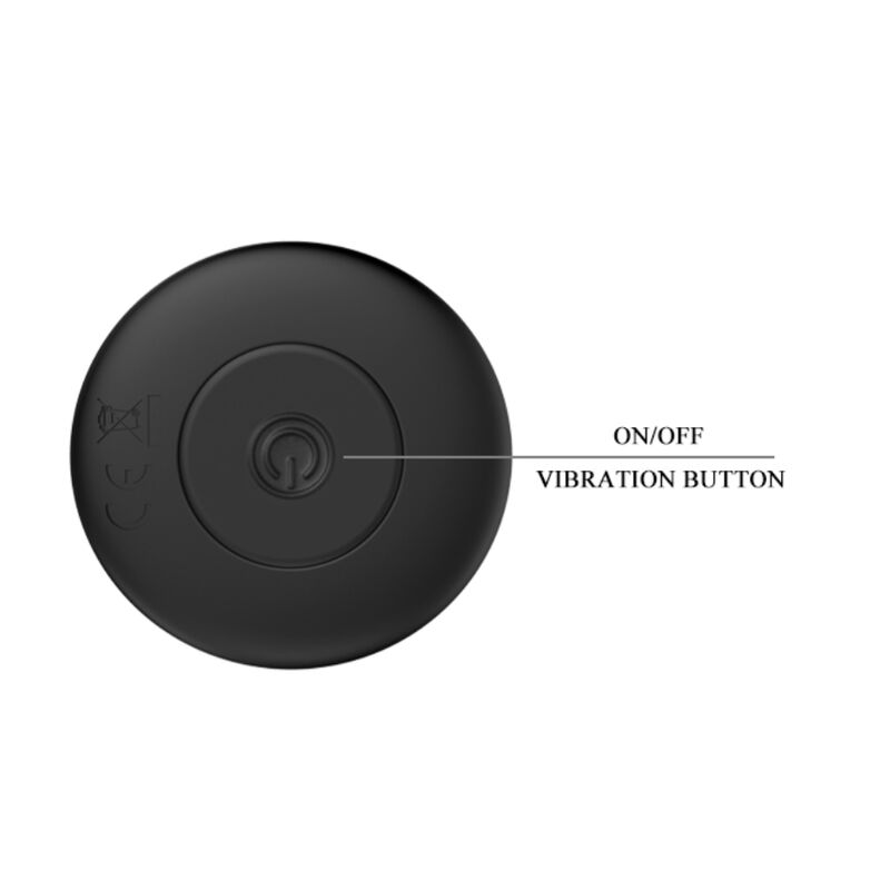 MR PLAY - PLUG ANAL VIBRANT NOIR RECHARGEABLE
