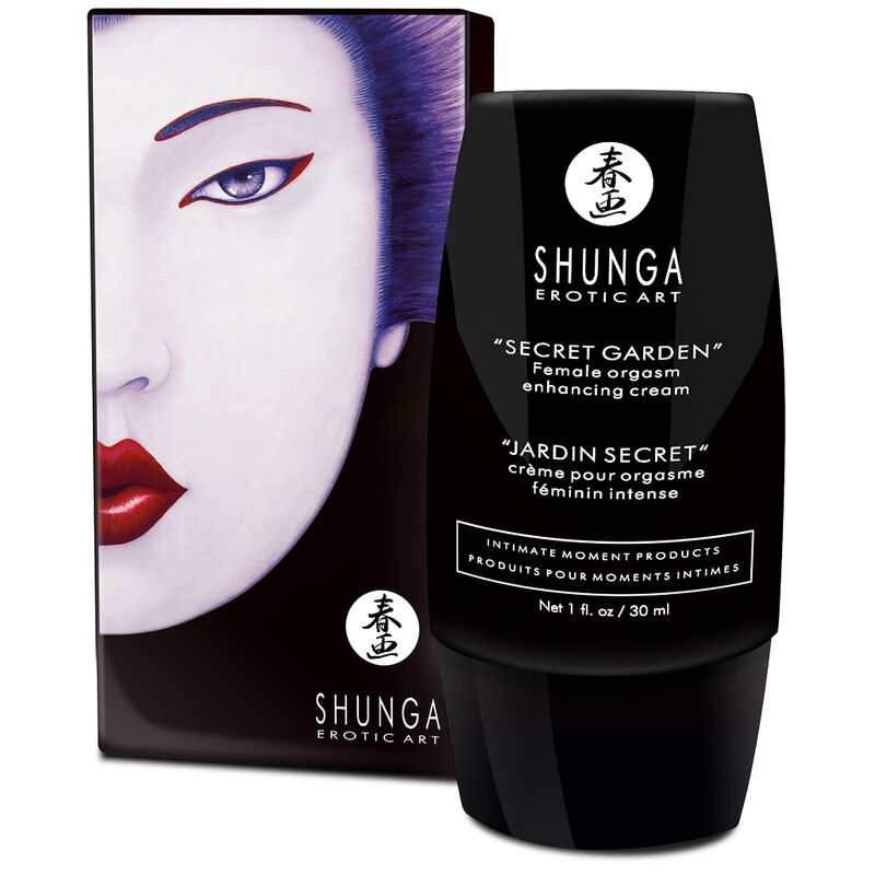 SHUNGA - CRÈME D'ORGASME FÉMININ INTENSE JARDIN SECRET