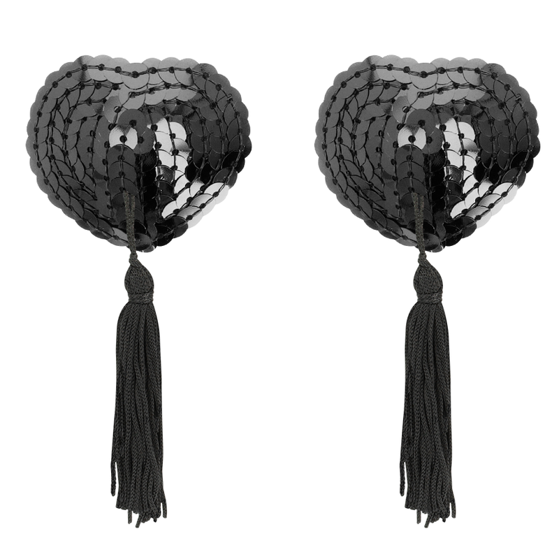 COQUETTE CHIC DESIRE - CACHE-TETONS PAILLETTES NOIRES