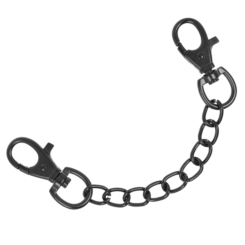 FETISH SUBMISSIVE - MENOTTES DE CHEVILLES EN CUIR VÉGÉTALIEN AVEC DOUBLURE NEOPRÈNE