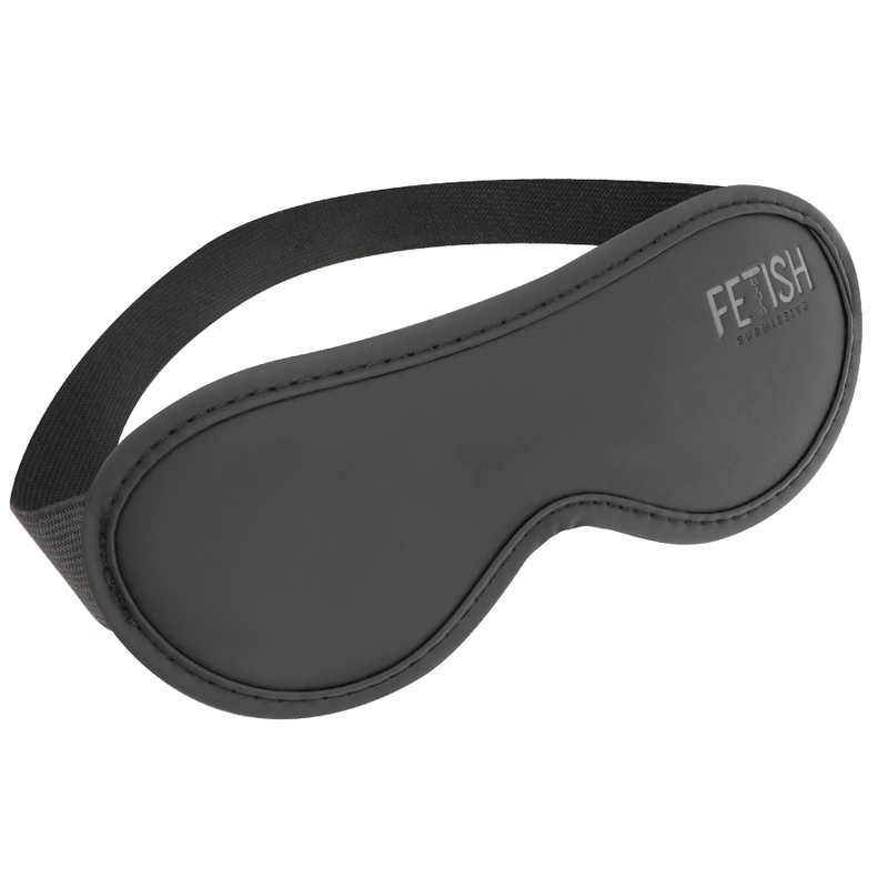 FETISH SUBMISSIVE - MASQUE EN CUIR VÉGAN II AVEC DOUBLURE EN NEOPRÈNE