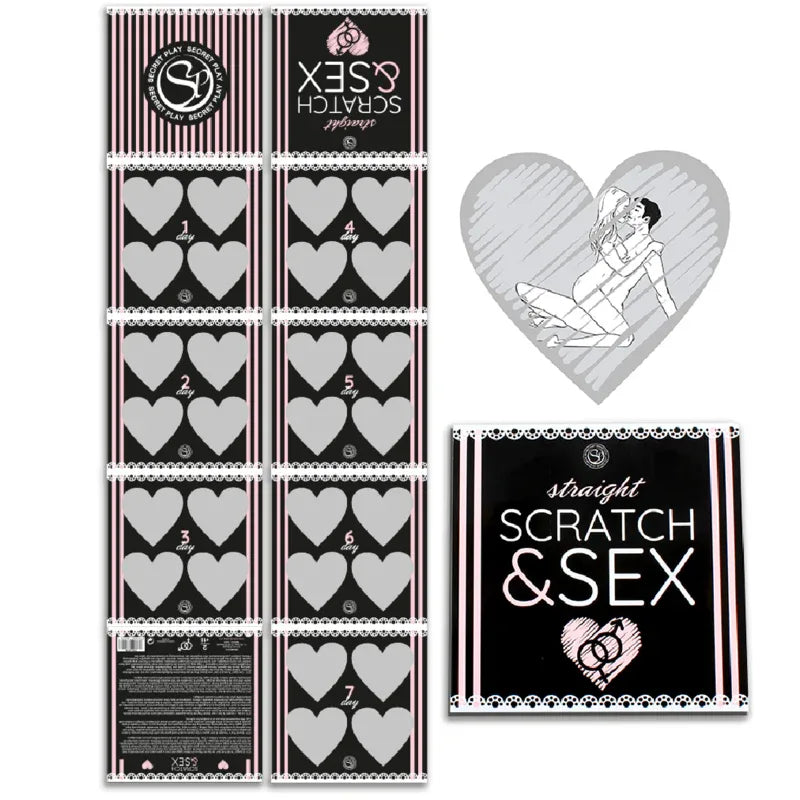 SECRETPLAY - JEU DE SCRATCH ET DE SEXE POUR COUPLES HAUTES (ES/EN/FR/PT/DE) - Incandessens
