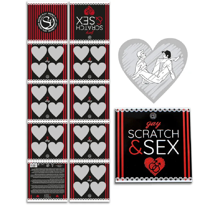 SECRETPLAY - JEU SCRATCH & SEX GAY COUPLES (ES/EN/FR/PT/DE) - Incandessens