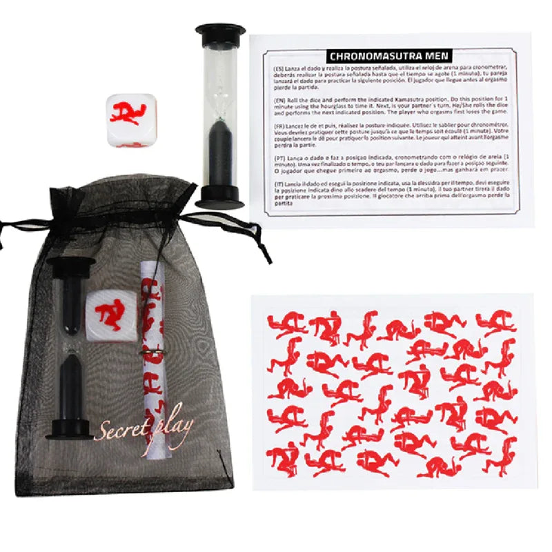 SECRETPLAY - KIT CHRONOMASUTRA PLAY GAY (ES/EN/IT/PT/FR) - Incandessens