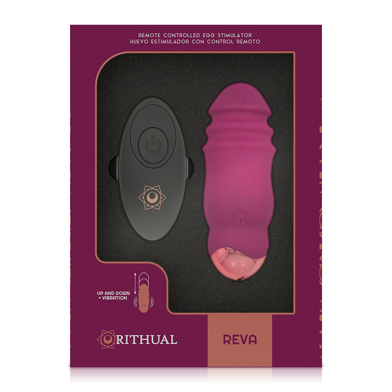 RITHUAL - REVA OEUF TÉLÉCOMMANDE UP&DOWN + VIBRATION