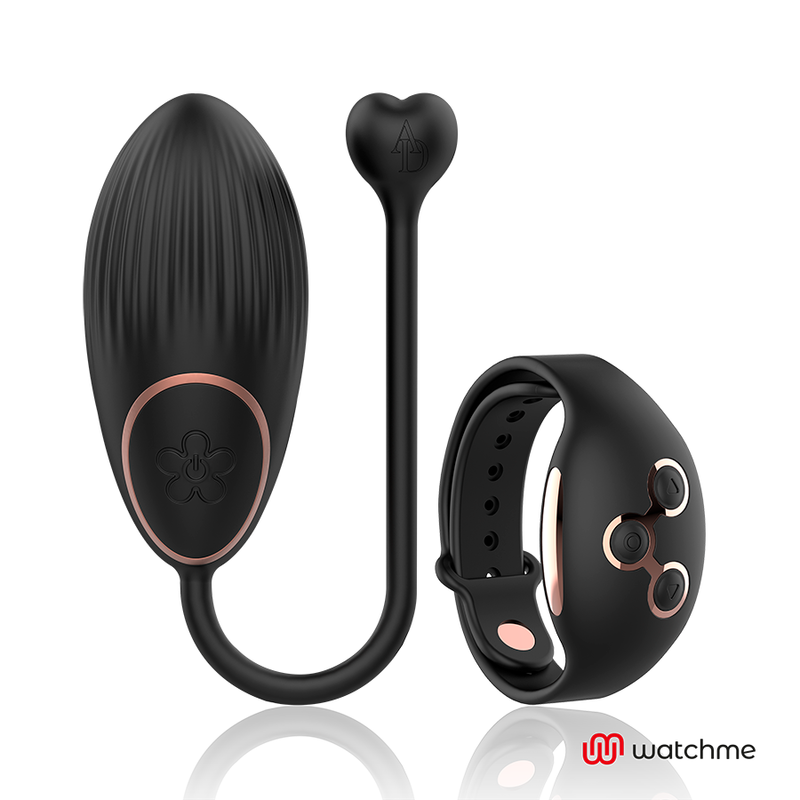ANNE’S DESIRE – ŒUF VIBROMASSEUR LUXE CONNECTE WATCHME NOIR/OR