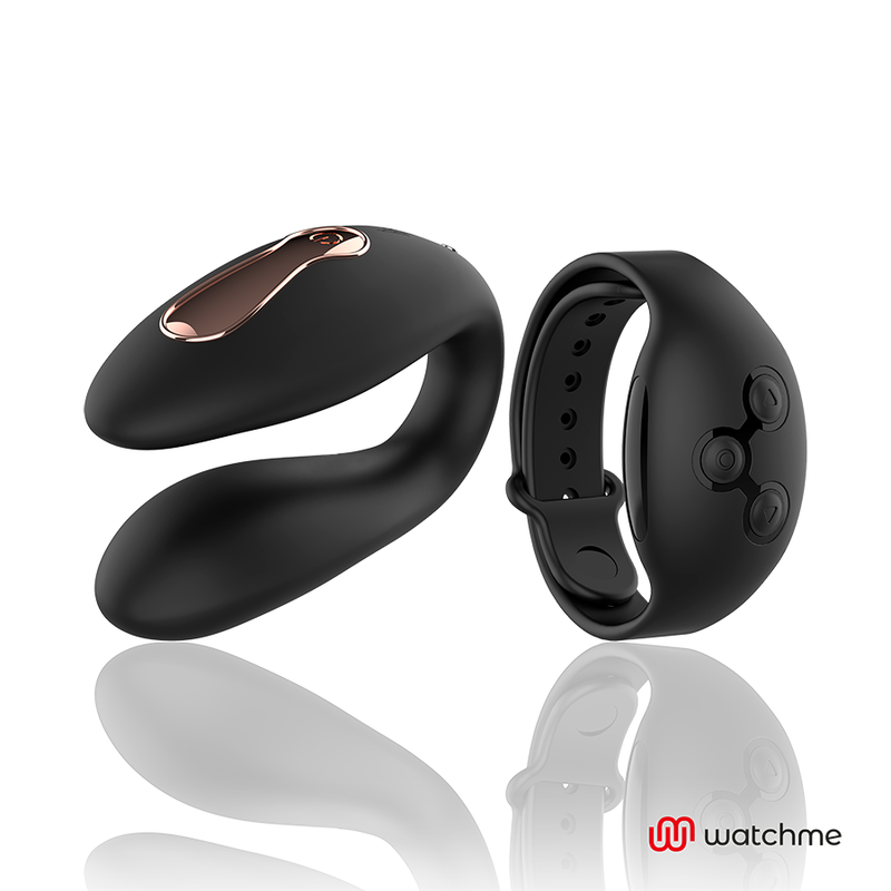 ANNE'S DESIRE - STIMULATEUR COUPLE DUAL PLEASURE TECHNOLOGIE WATCHME NOIR