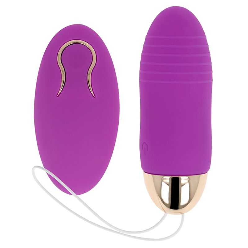 OHMAMA - OEUF VIBRANT TÉLÉCOMMANDE 10 VITESSES VIOLET
