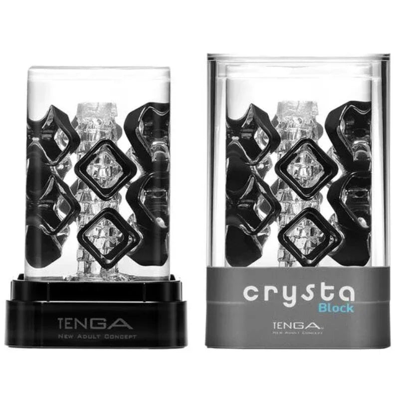 TENGA - MASTURBATEUR MASCULIN CRYSTA BLOCK - Incandessens