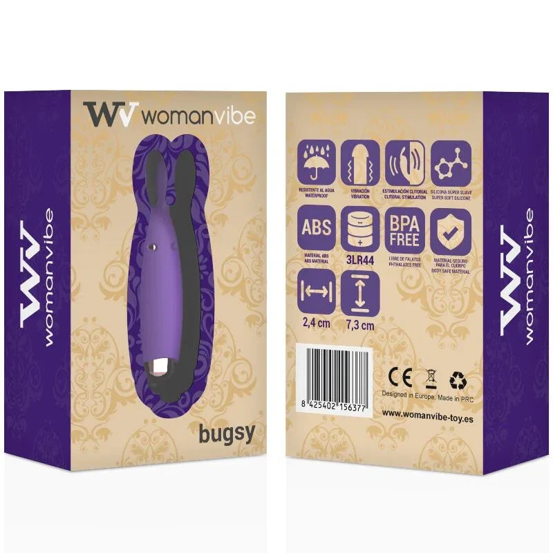 WOMANVIBE - BUGSY SILICONE STIMULATEUR - Incandessens