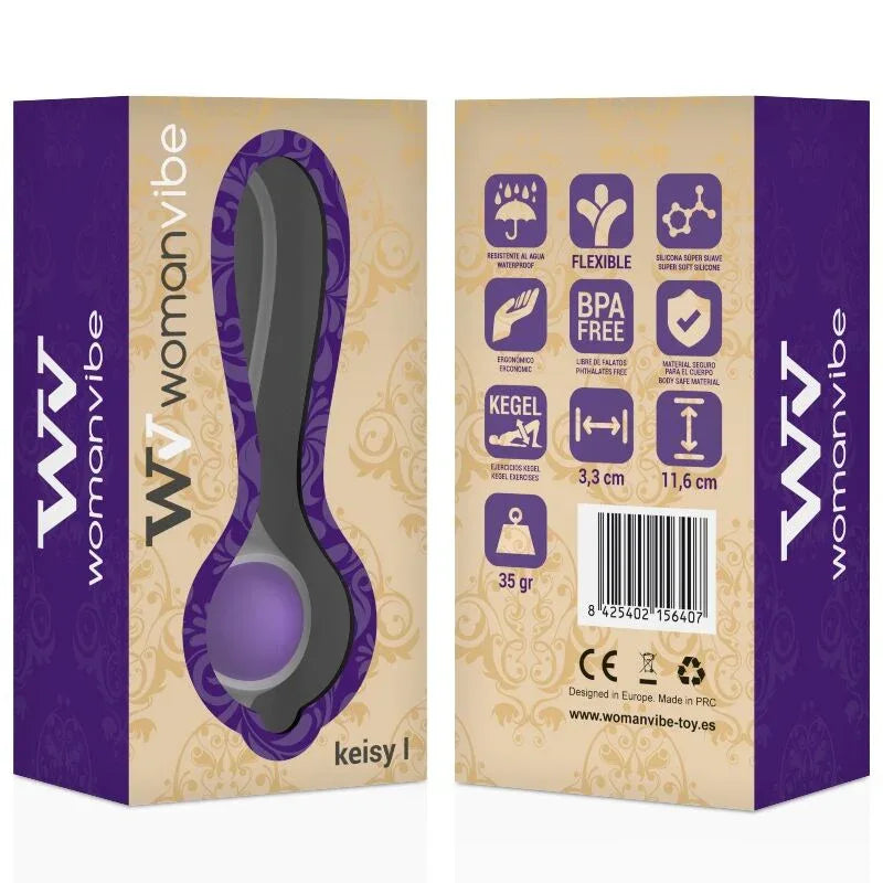 WOMANVIBE - FEMME VIBE KEISY I BALL GEISHA SILICONE - Incandessens