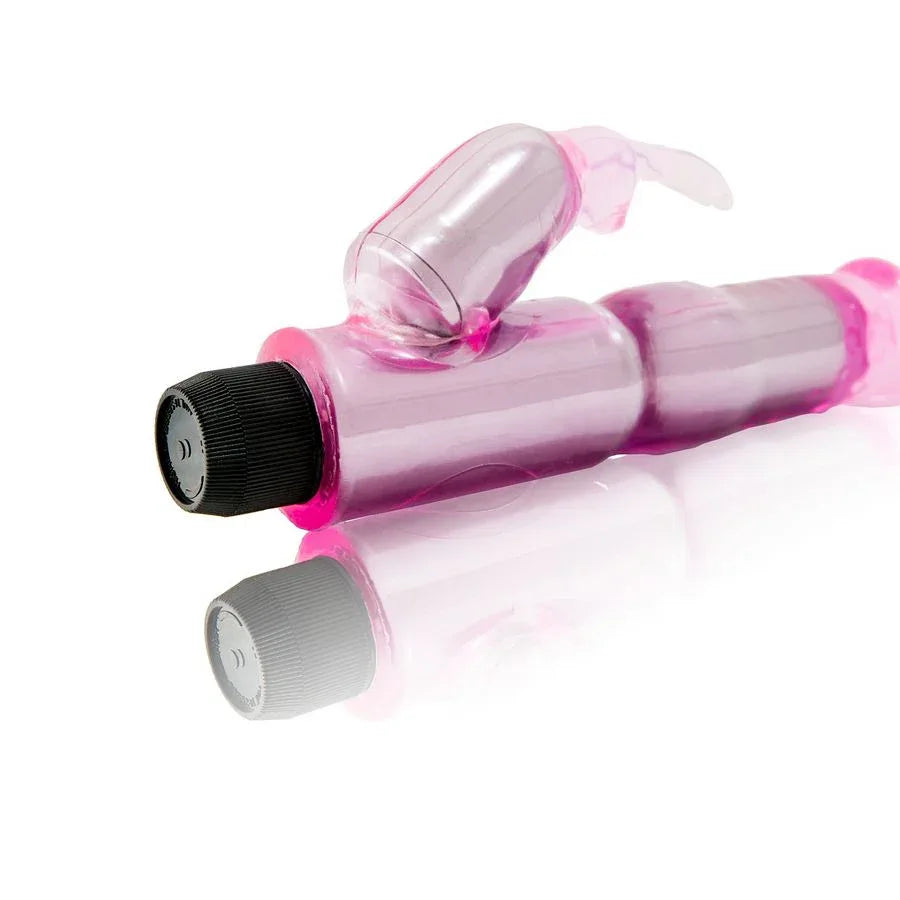 BAILE - VIBRATEUR RABBIT ROSE DOUBLE STIMULATION VITESSE RÉGLABLE - Incandessens