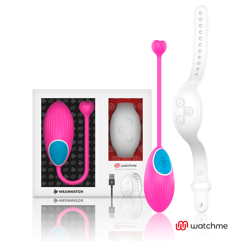 WEARWATCH - WATCHME TECHNOLOGIE OEUF FUCHSIA / NIVEO