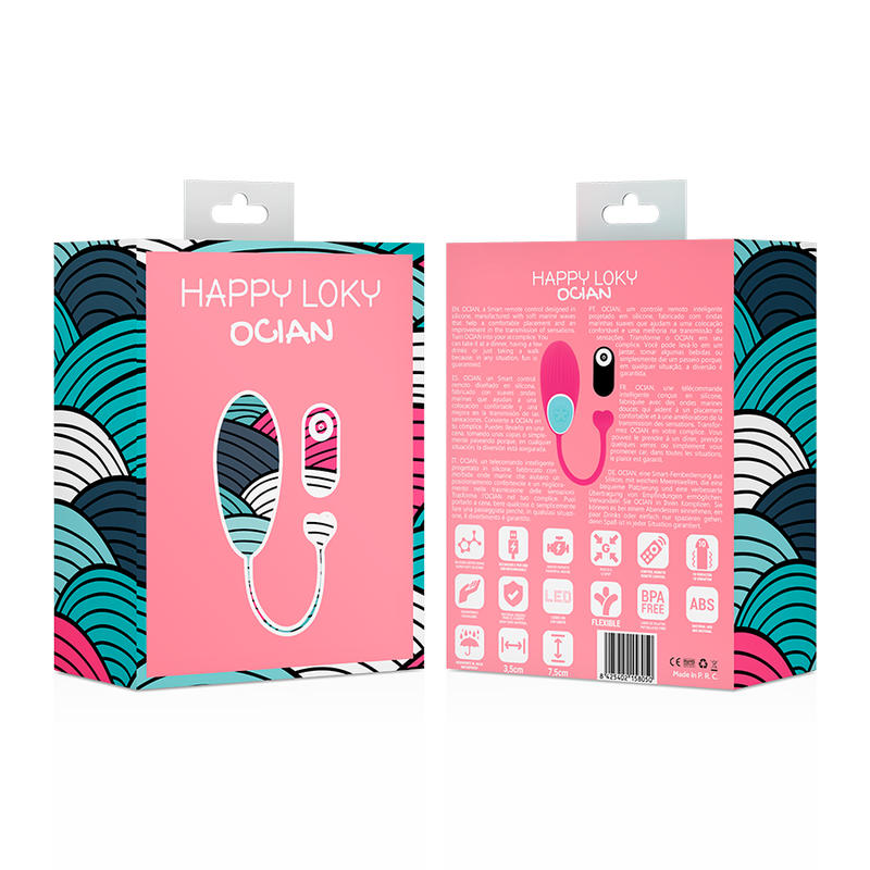 HAPPY LOKY - OEUF VIBRANT SILICONE OCIAN