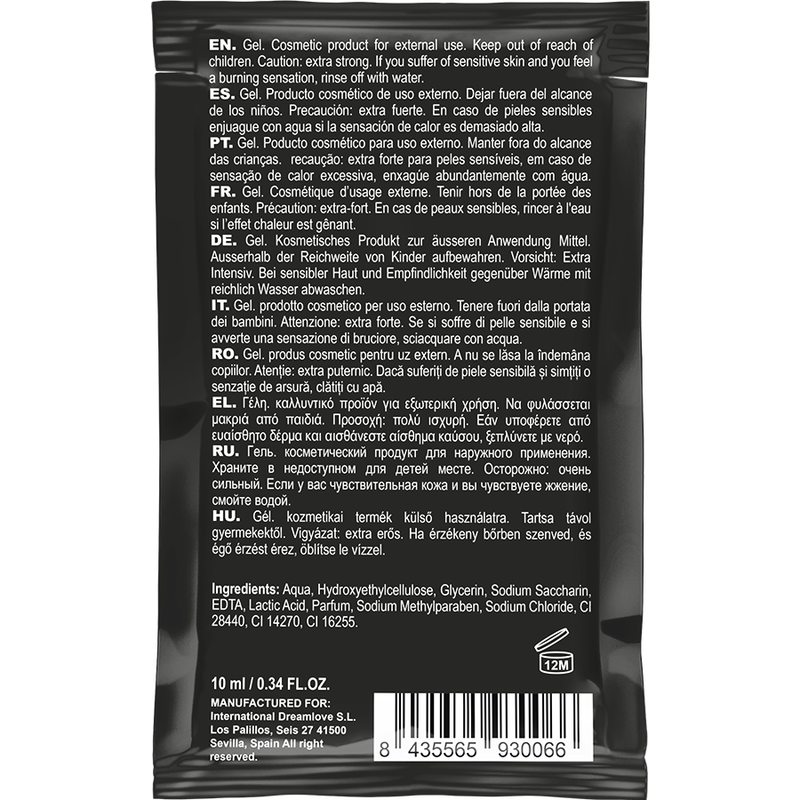 COQUETTE CHIC DESIRE - GEL CLIMAX POCKET MAGIC AMÉLIORANT L'ORGASME 10 ML