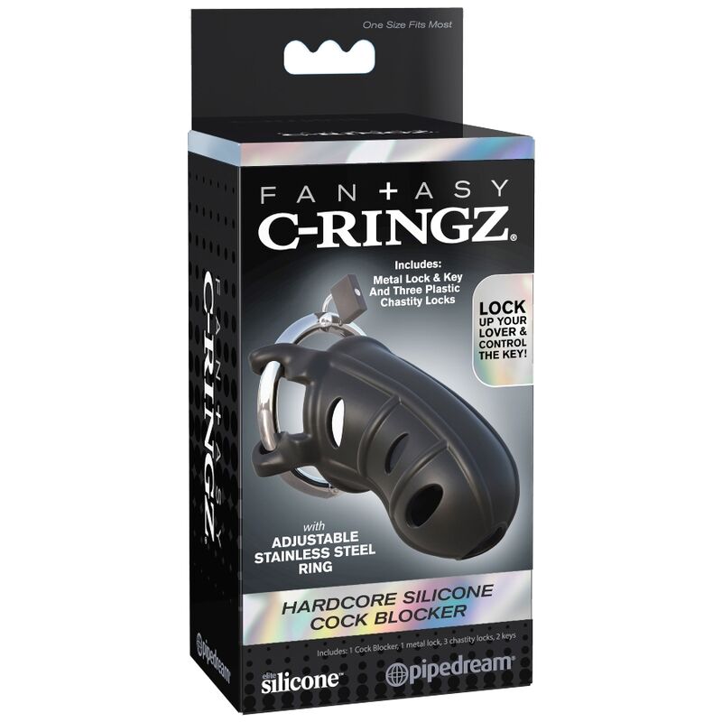 FANTASY C-RINGZ - CAGE DE CHASTETE EN SILICONE