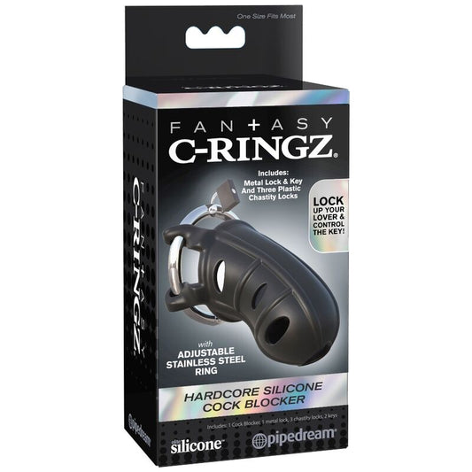 FANTASY C-RINGZ - CAGE DE CHASTETE EN SILICONE