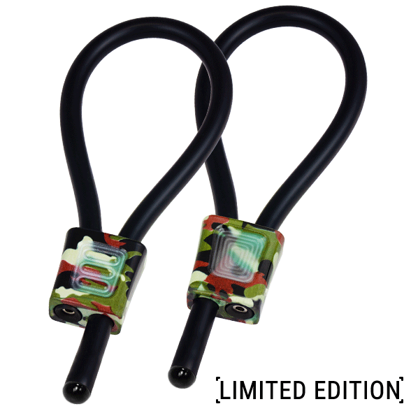 ELECTRASTIM - ANNEAUX PÉNIEN RÉGLABLES PRESTIGE ELECTRALOOPS CAMOUFLAGE
