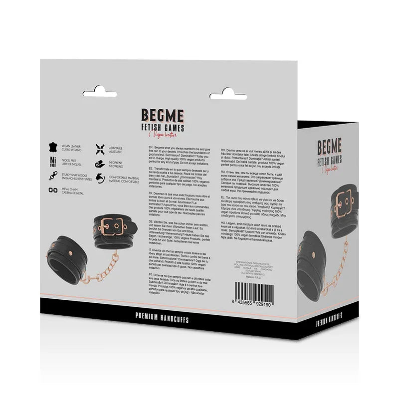 BEGME - BLACK EDITION PREMIUM MENOTTES - Incandessens