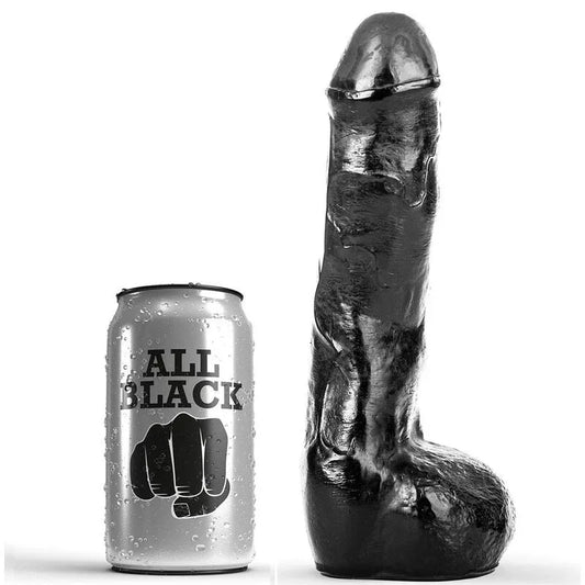 ALL BLACK - PENE ANAL RÉALISTE 20 CM - Incandessens
