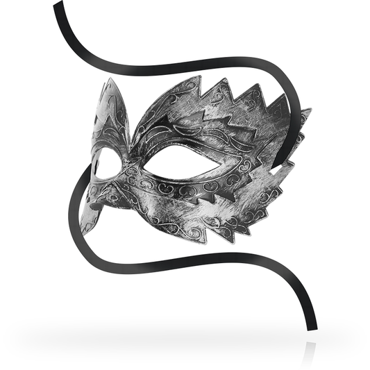 OHMAMA - MASQUE ANTIZAZ STYLE VÉNITIEN ARGENT
