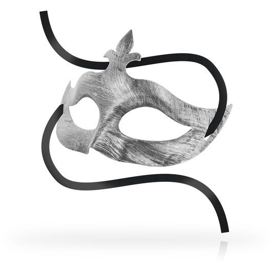 OHMAMA - MASQUE FLEUR DE LIS ARGENT