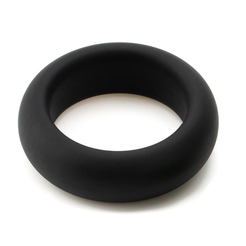 JE JOUE - ANNEAU COCKRING EN SILICONE EXTENSION MAXIMALE NOIR