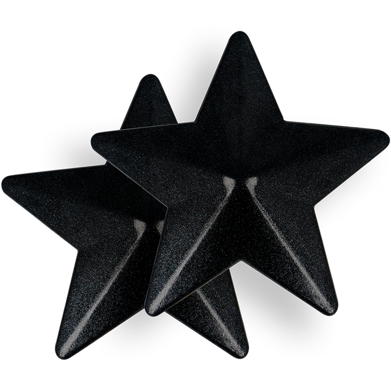 COQUETTE CHIC DESIRE - CACHE-TETONS ÉTOILES NOIRES