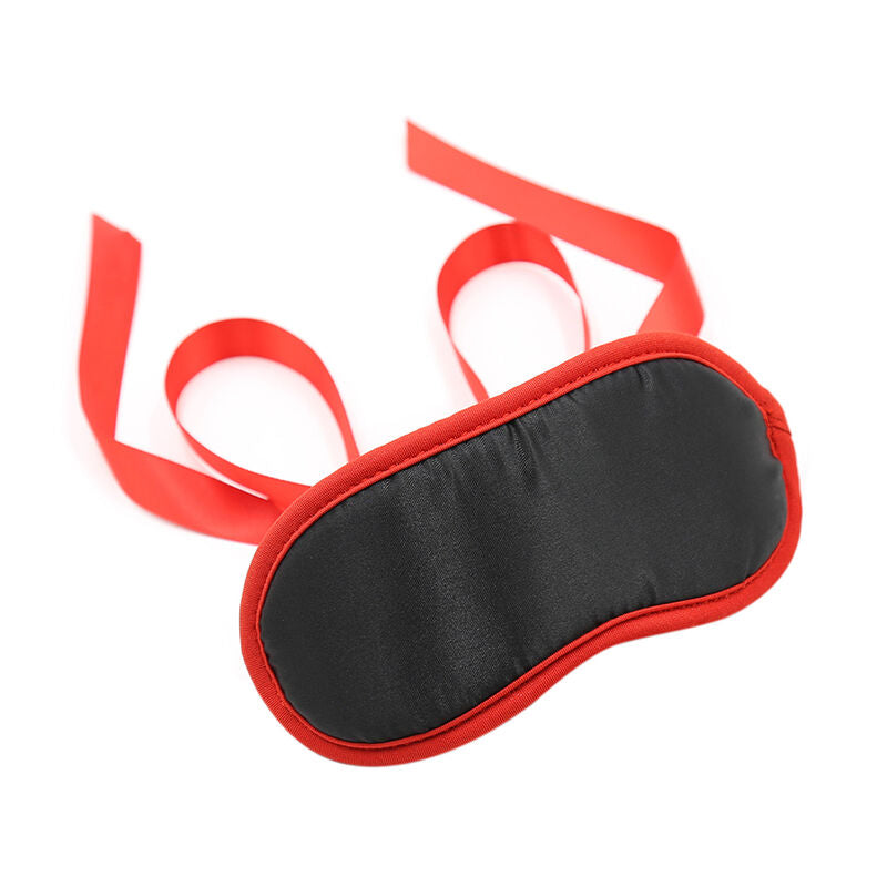 OHMAMA - MASQUE ROUGE NOIR FETISH
