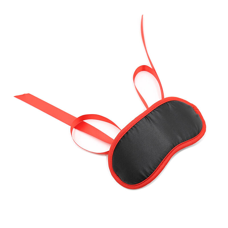 OHMAMA - MASQUE ROUGE NOIR FETISH