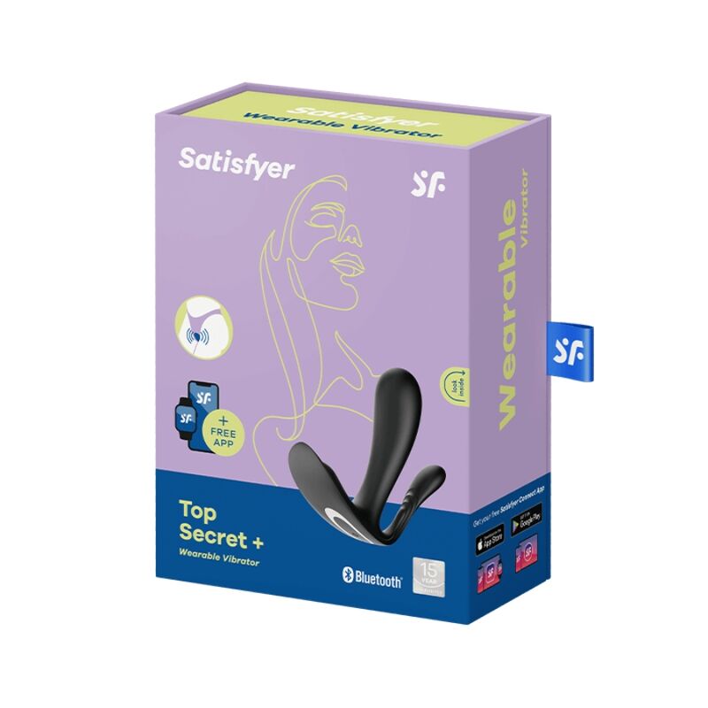 SATISFYER - TOP SECRET + NOIR