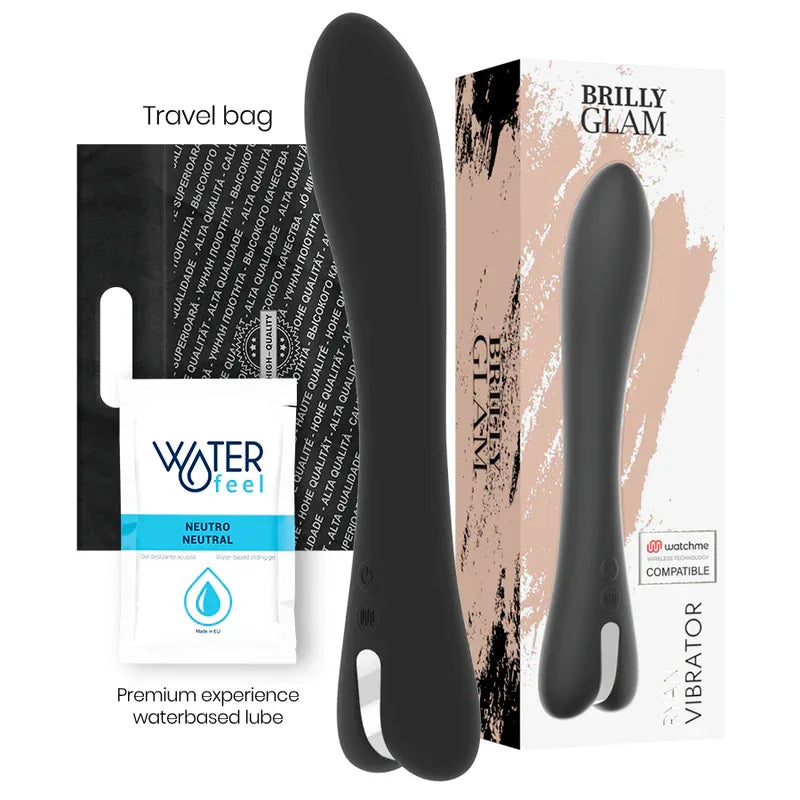 BRILLY GLAM - RYAN VIBRATEUR WATCHME TECHNOLOGIE SANS FIL COMPATIBLE - Incandessens