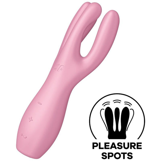 SATISFYER - STIMULATEUR VIBRANT THREESOME 3