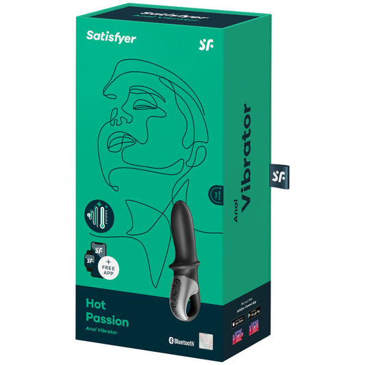 SATISFYER - VIBROMASSEUR ANAL HOT PASSION NOIR
