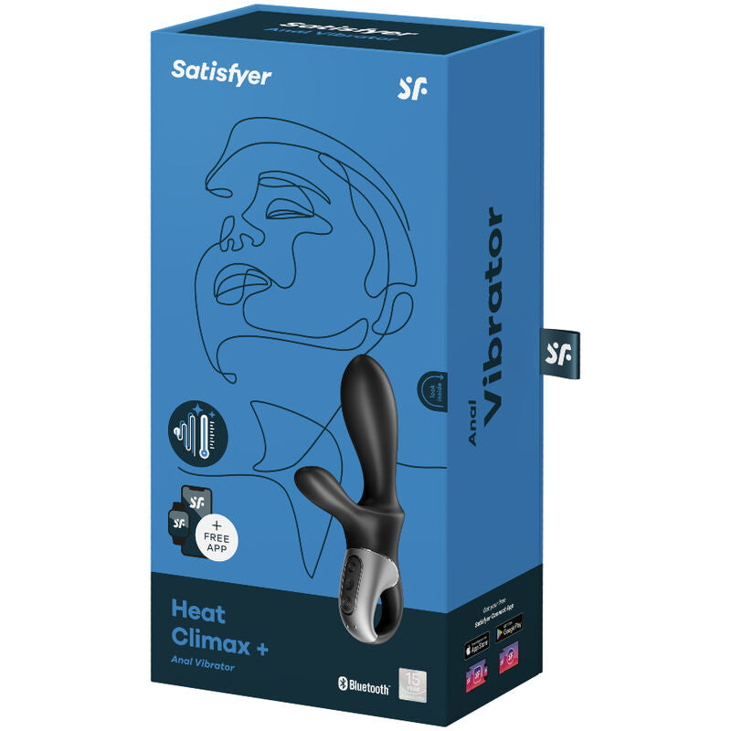 SATISFYER - VIBROMASSEUR ANAL HEAT CLIMAX