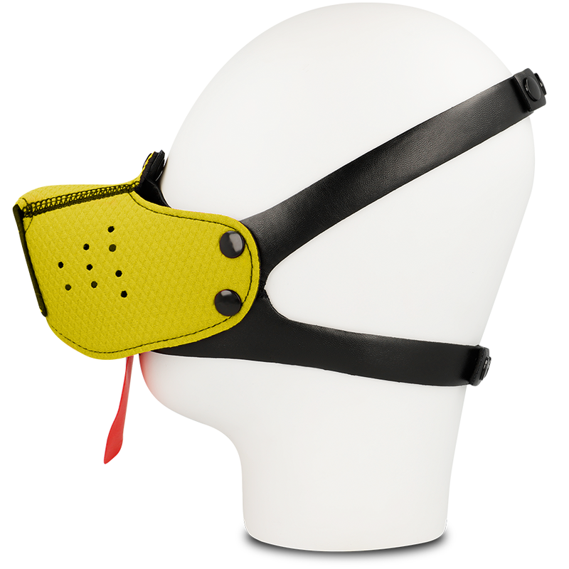 OHMAMA FETISH - MASQUE CHIEN JAUNE