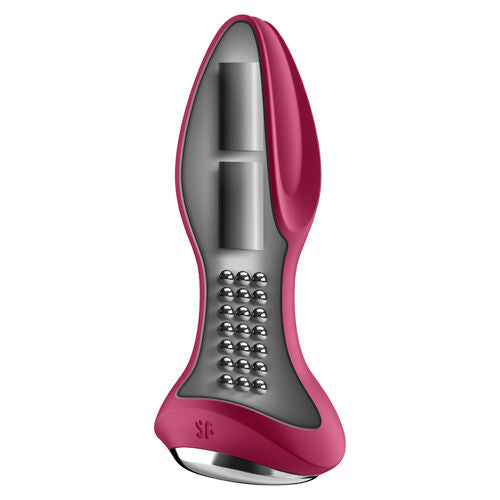 SATISFYER - ROTATOR PLUG 2+ VIBROMASSEUR ANAL CONNECTÉ APPLICATION