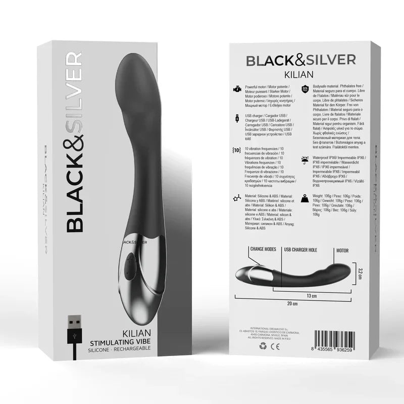 BLACK&SILVER - VIBE STIMULANTE KILIAN - Incandessens