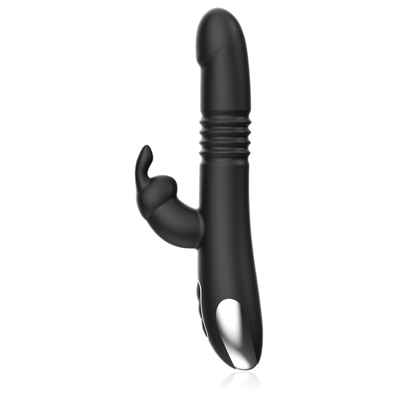BLACK&SILVER - VIBROMASSEUR VA & VIENT COMPATIBLE AVEC LA TECHNOLOGIE SANS FIL WATCHME