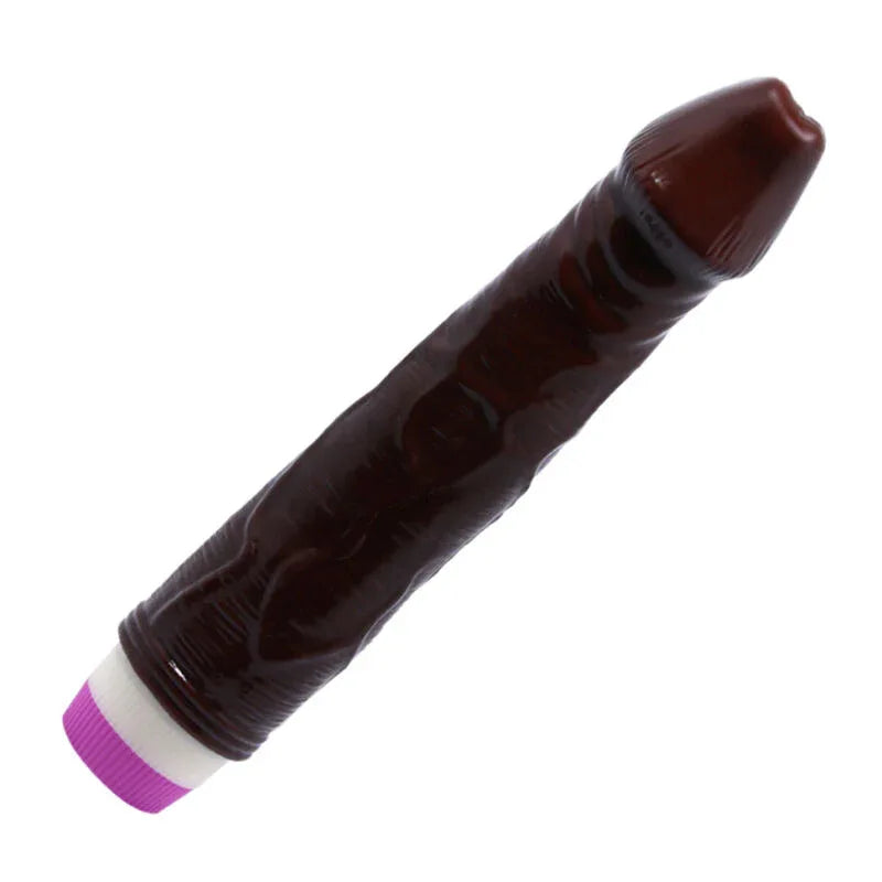 BAILE - VIBRATEUR VAGUES DE PLAISIR 23 CM MARRON - Incandessens
