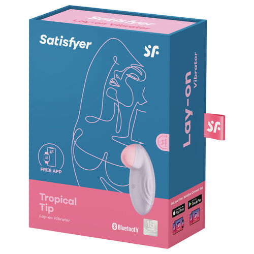 SATISFYER - STIMULATEUR CLITORIDIEN TROPICAL TIP