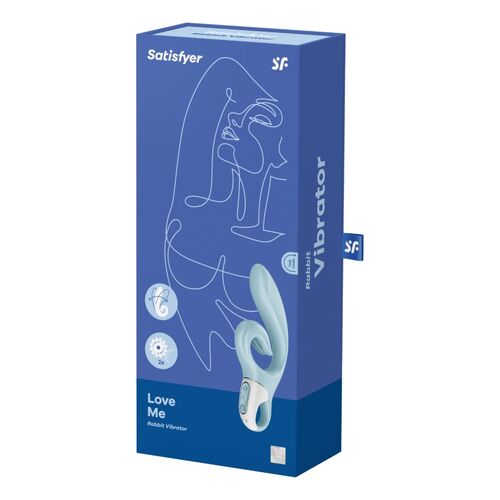SATISFYER - LOVE ME RABBIT VIBROMASSEUR