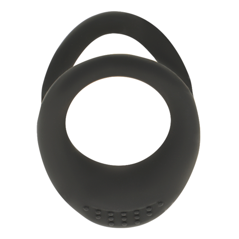 OHMAMA - ANNEAU COCKRING DOUBLE SILICONE 3.5 CM - 4.5 CM