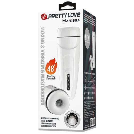 PRETTY LOVE - MARISSA MASTURBATEUR MASCULIN VIBRANT CHAUD VOIX ET ASPIRATION