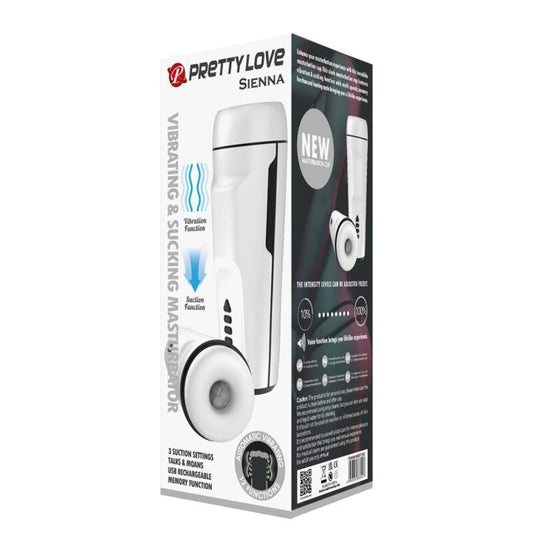 PRETTY LOVE - MASTURBATEUR MASCULIN SIENNA VIBRANT VOIX ET ASPIRATION