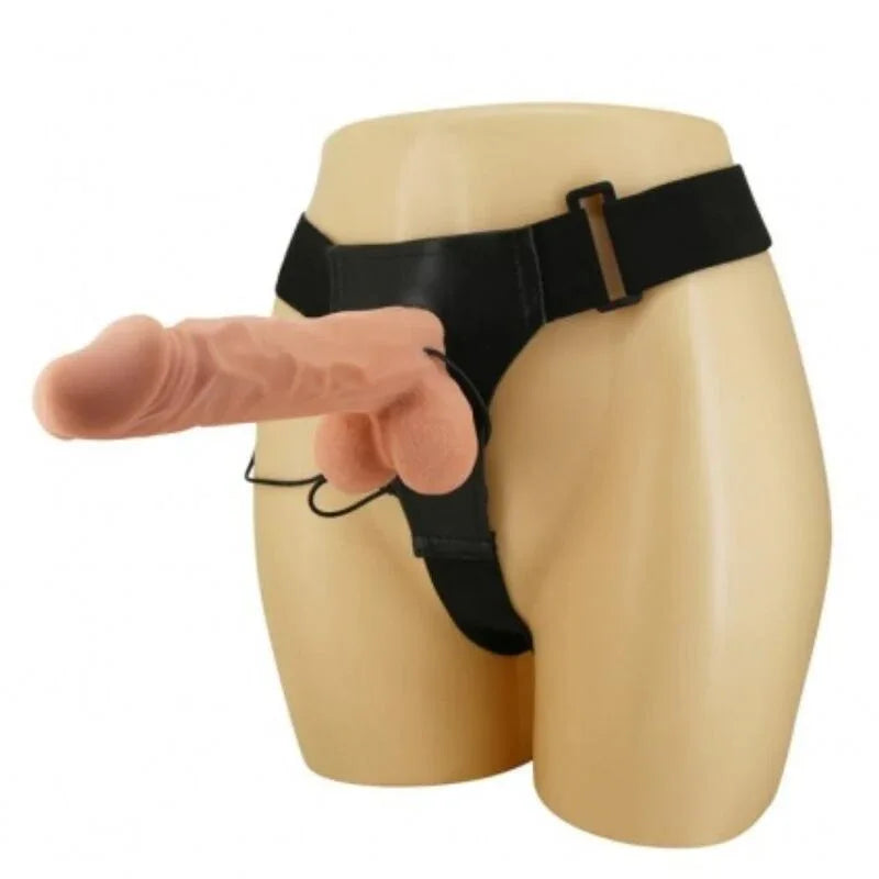 BAILE - HARNAIS DE ULTRA PASSIONNÉE 24 CM NATUREL - Incandessens